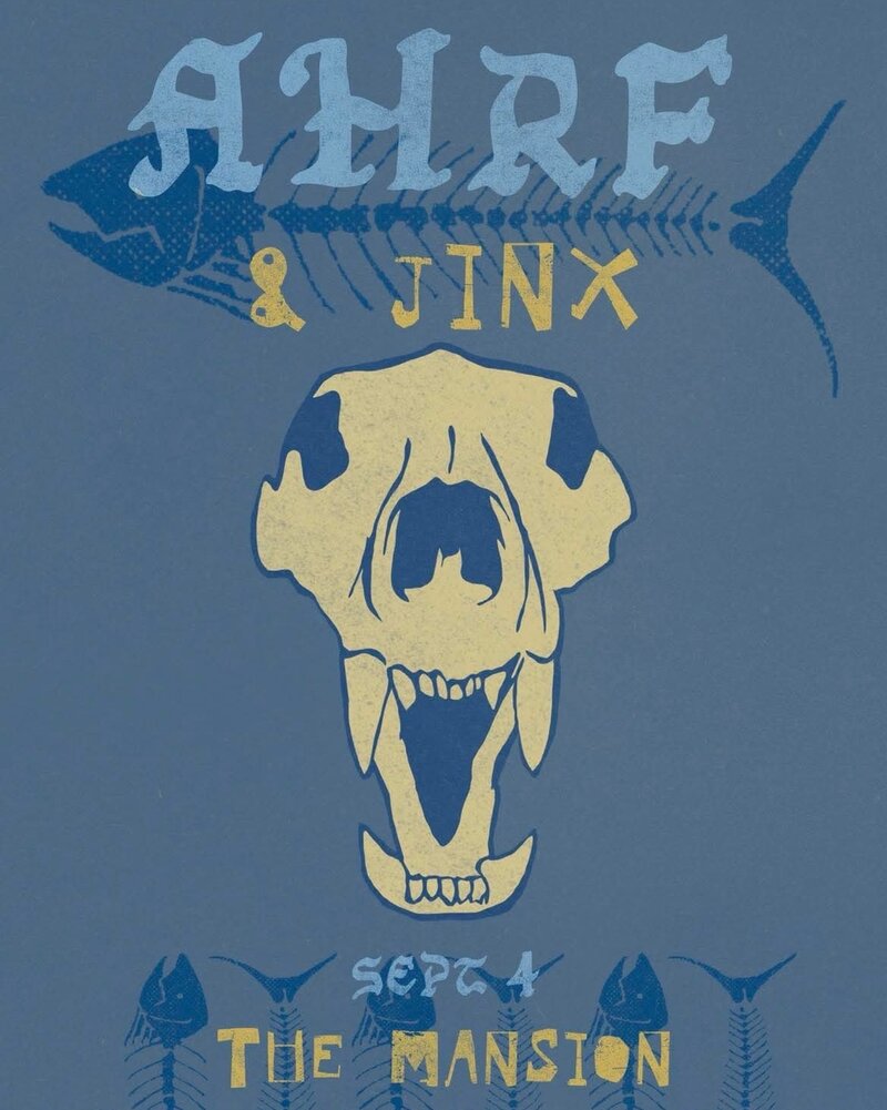 AHRF, Jinx @ The Mansion Sep 4 2025 - Jun 5th @ The Mansion