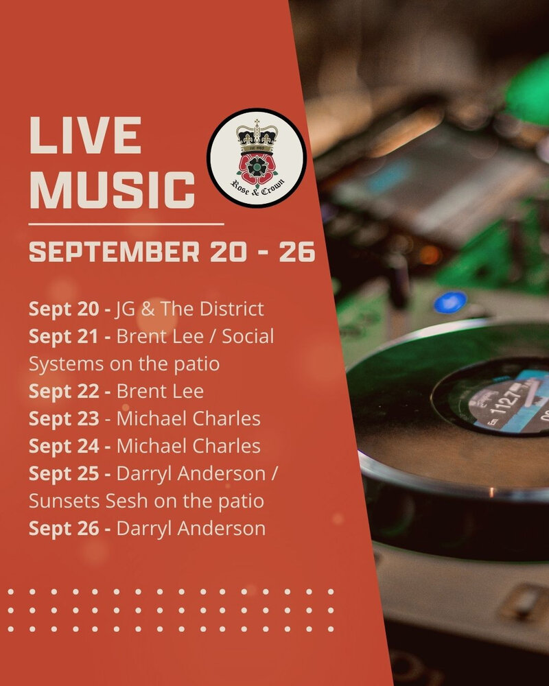 Michael Charles @ The Rose and Crown (Banff) Sep 23 2025 - May 23rd @ The Rose and Crown (Banff)