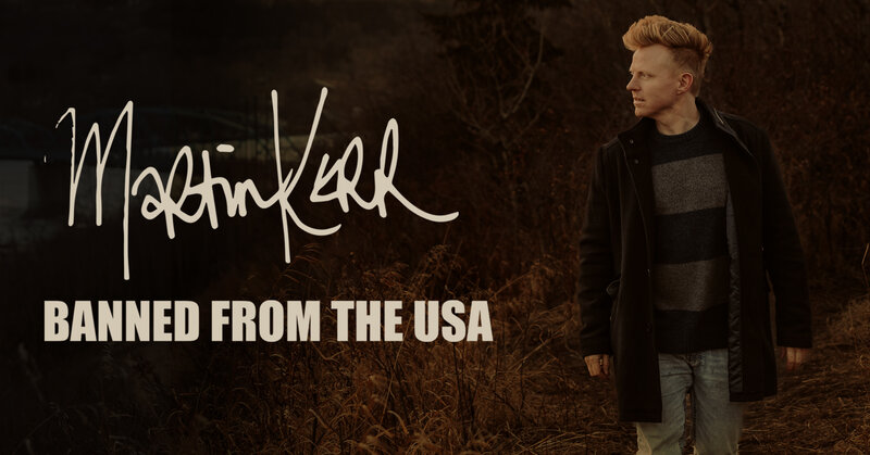 Martin Kerr - Banned From the USA Tour - May 6th @ Mel Lehan Hall at the St. James Community Square