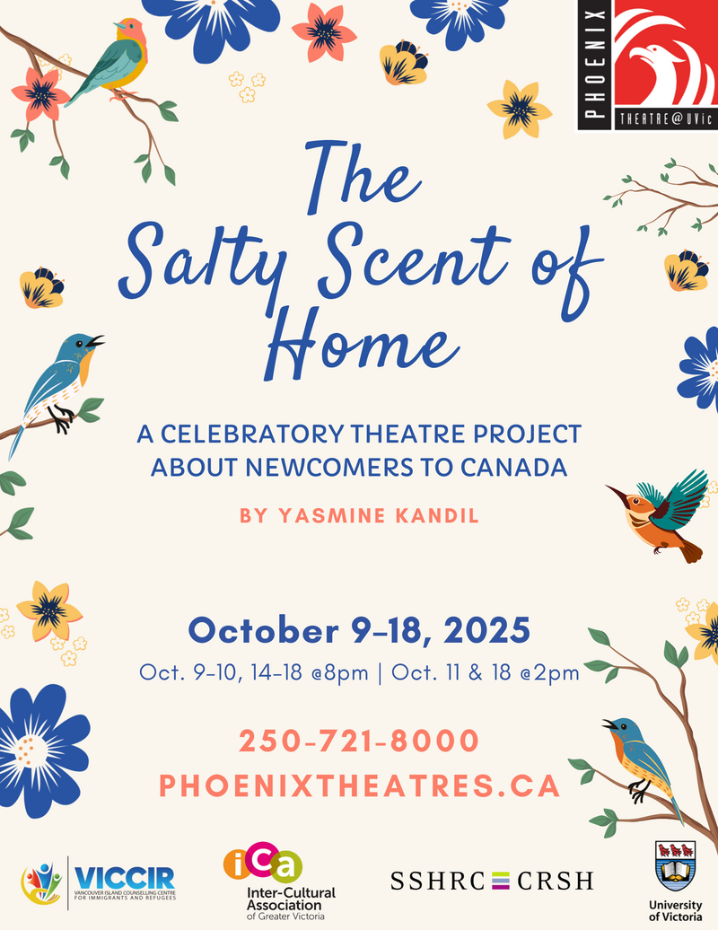 The Salty Scent of Home - May 20th @ University of Victoria Phoenix Theatre