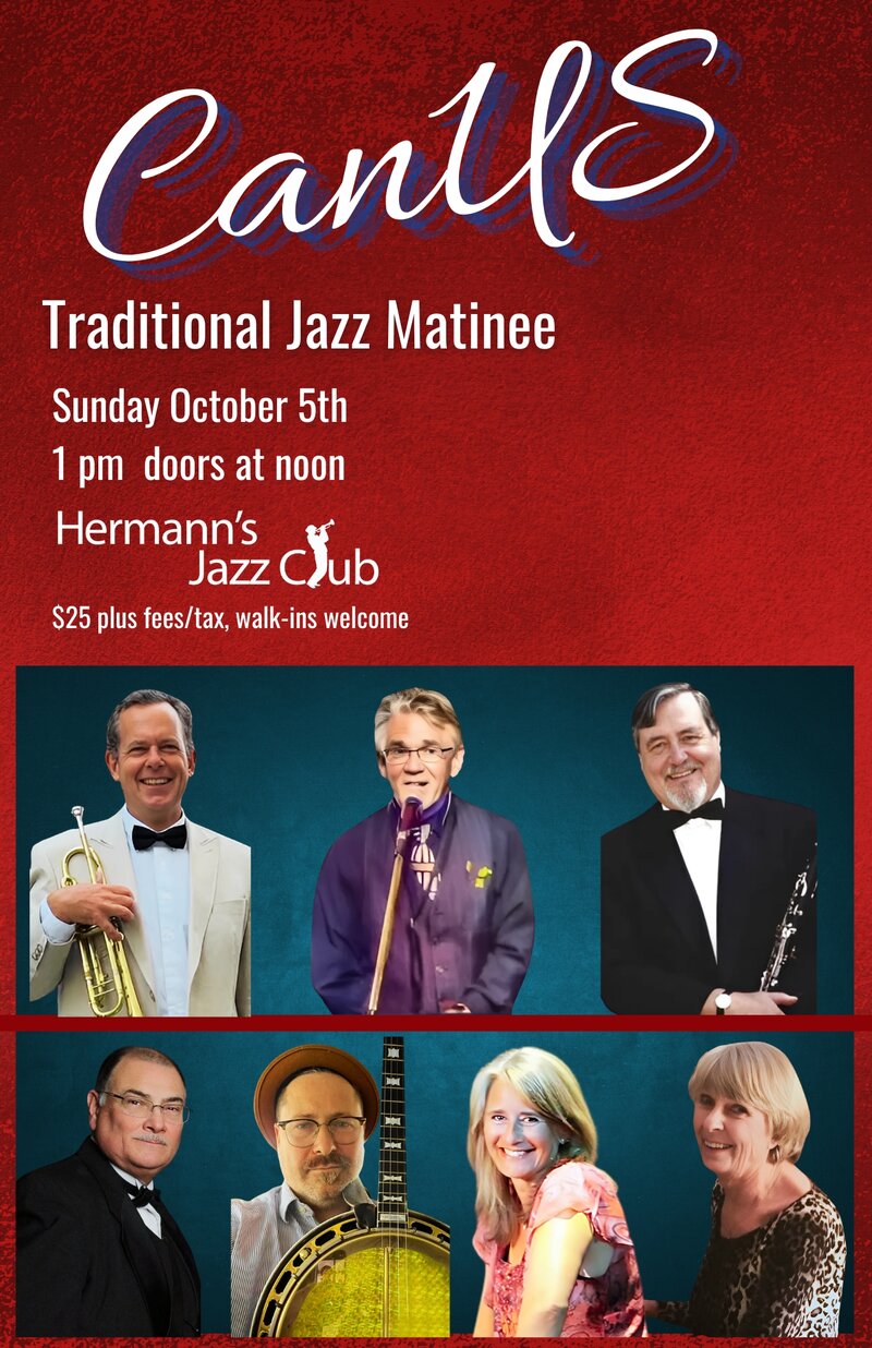 CanUS | Traditional Jazz Matinee - May 7th @ Hermann's Jazz Club