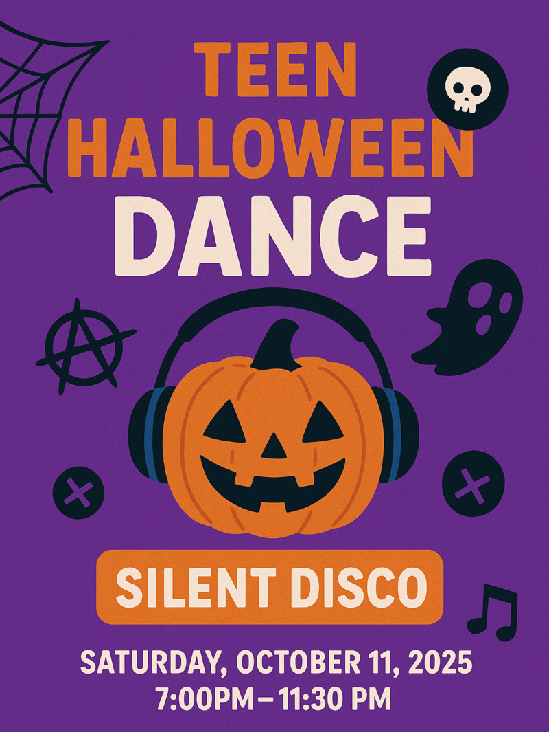 Teen Halloween Dance: Silent Disco Edition @ Quality Inn & Conference Centre - Oct 11, 2025