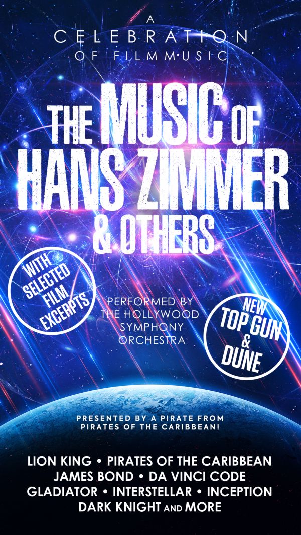 The Music of Hans Zimmer & Others: A Celebration of Film Music - Jul 24th @ Kingston Grand Theatre
