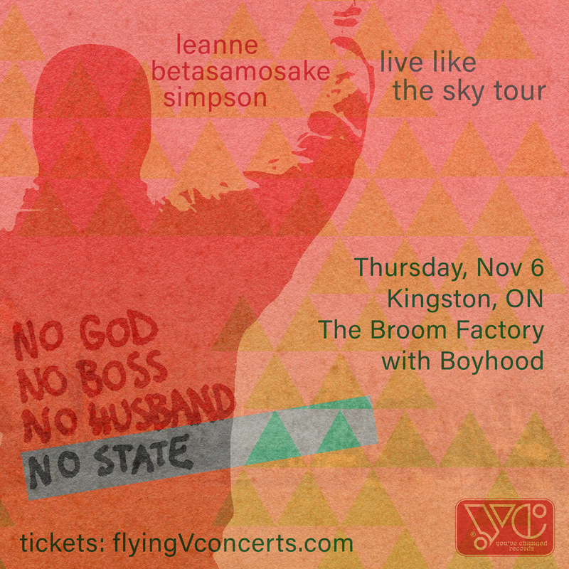 Leanne Betasamosake Simpson, Boyhood @ Broom Factory - Nov 06, 2025