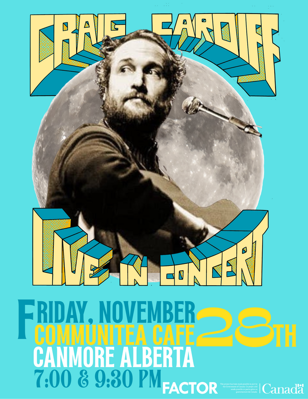 CRAIG CARDIFF TWO SHOW NIGHT - EARLY SHOW! @ Communitea Cafe - Nov 28, 2025