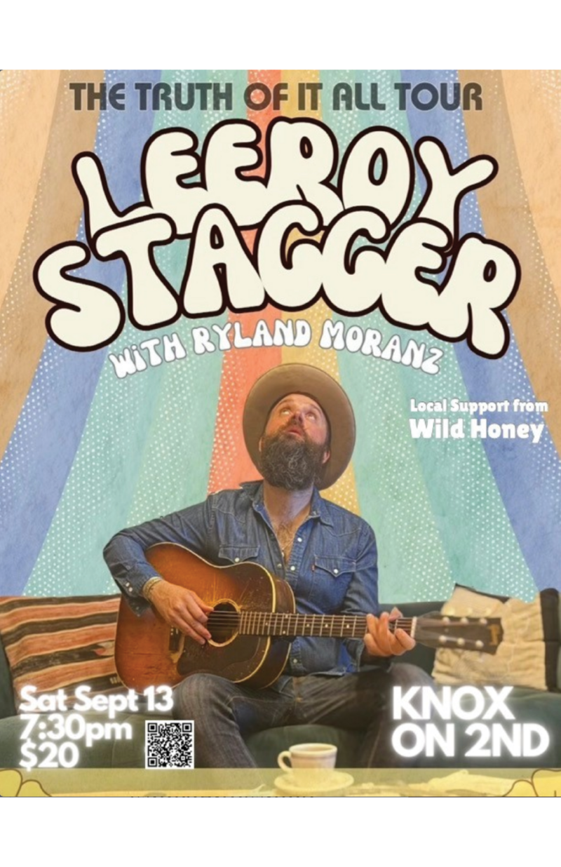 Leeroy Stagger at Knox! - May 11th @ Knox on 2nd