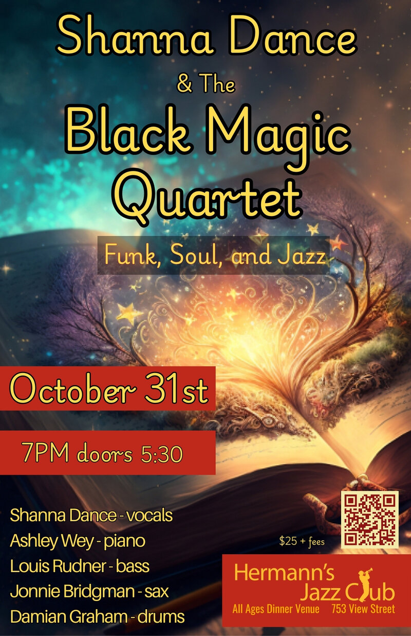 Shanna Dance & the Black Magic Quartet - May 7th @ Hermann's Jazz Club