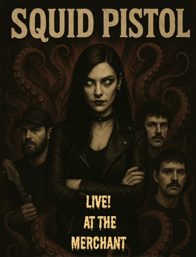SQUID Pistol @ The Merchant Tap House Nov 1 2025 - May 7th @ The Merchant Tap House