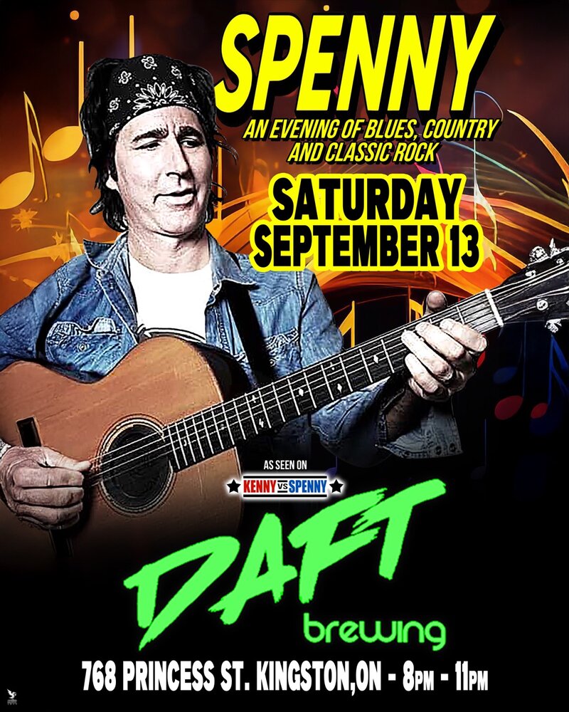 Spencer Rice @ Daft Brewing Sep 13 2025 - May 14th @ Daft Brewing