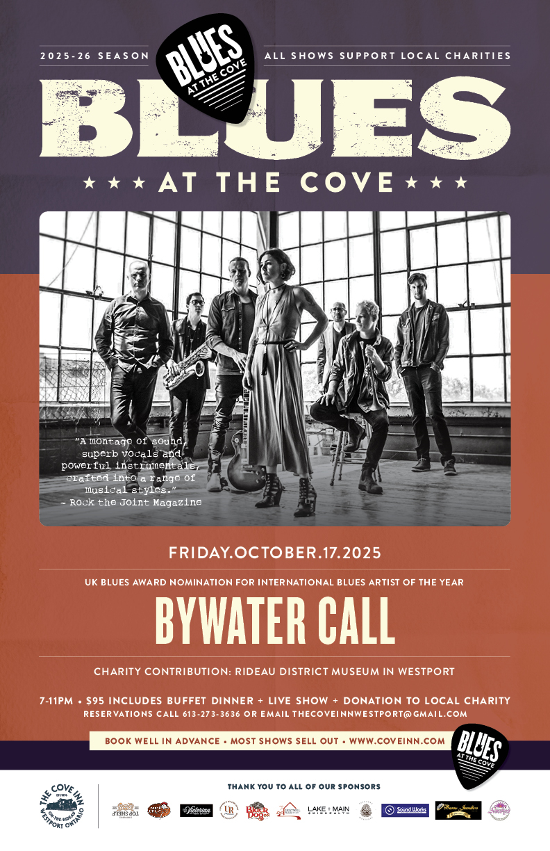 Blues at The Cove: Bywater Call @ The Cove Inn Oct 17 2025 - May 2nd @ The Cove Inn