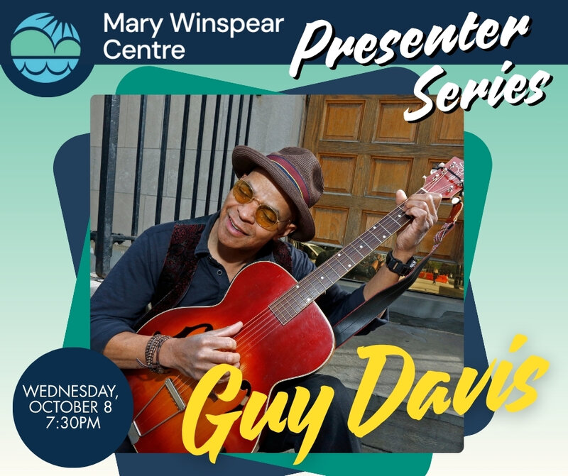 Guy Davis - May 6th @ Mary Winspear Centre