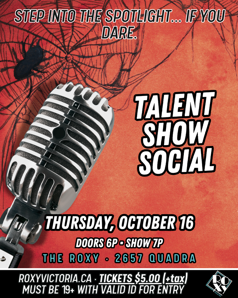 Talent Show Social at The Roxy @ The Roxy Theatre - Oct 16, 2025