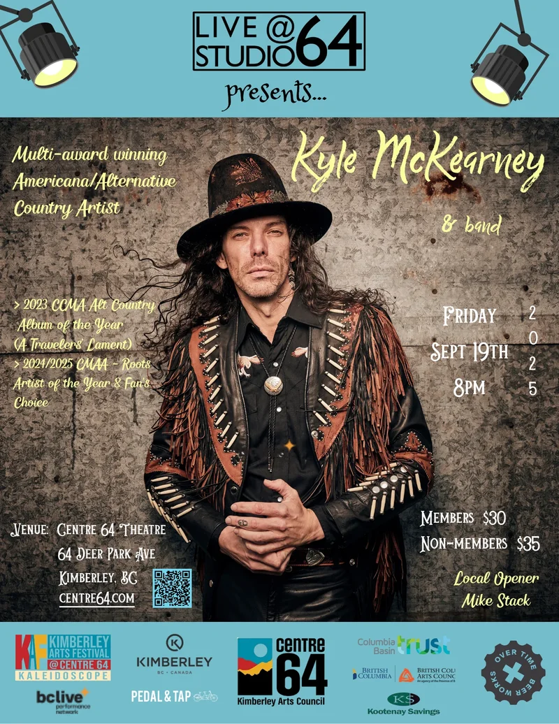 Kyle McKearney & band Live @ Studio 64 - May 6th @ Centre 64