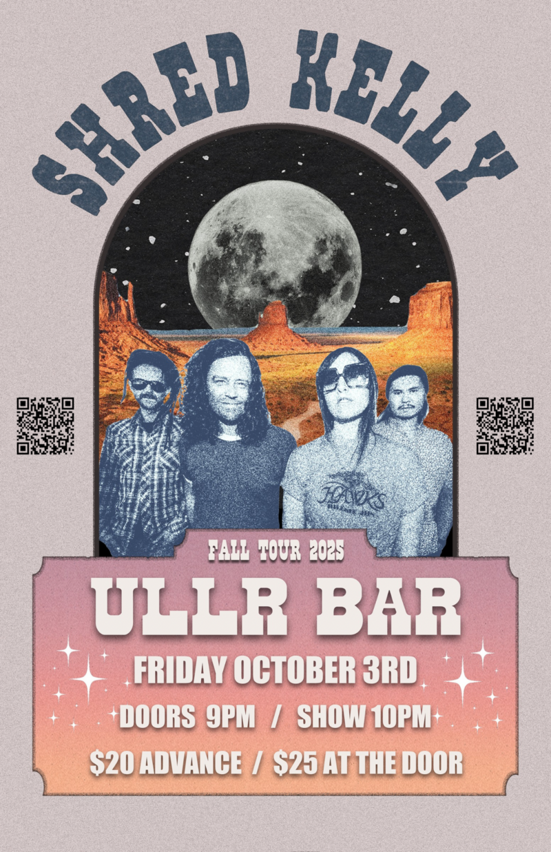 Shred Kelly at Ullr Bar - May 6th @ Ullr Bar