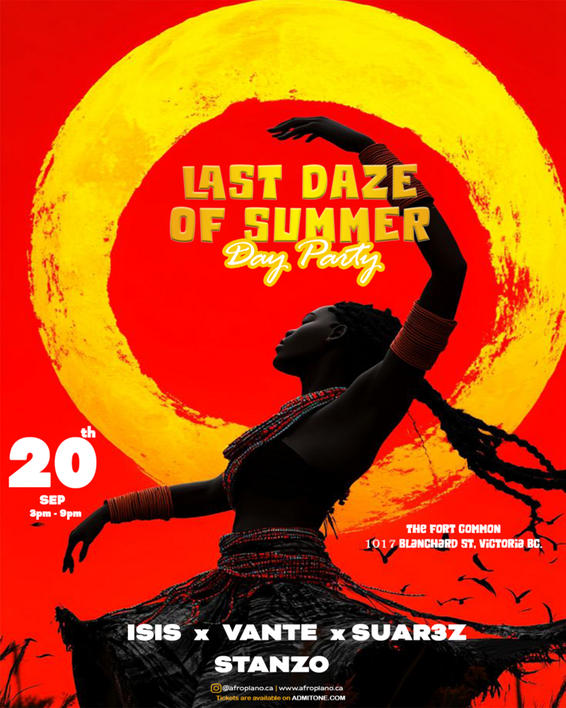 Last Daze of Summer Day Party - May 6th @ The Fort Common