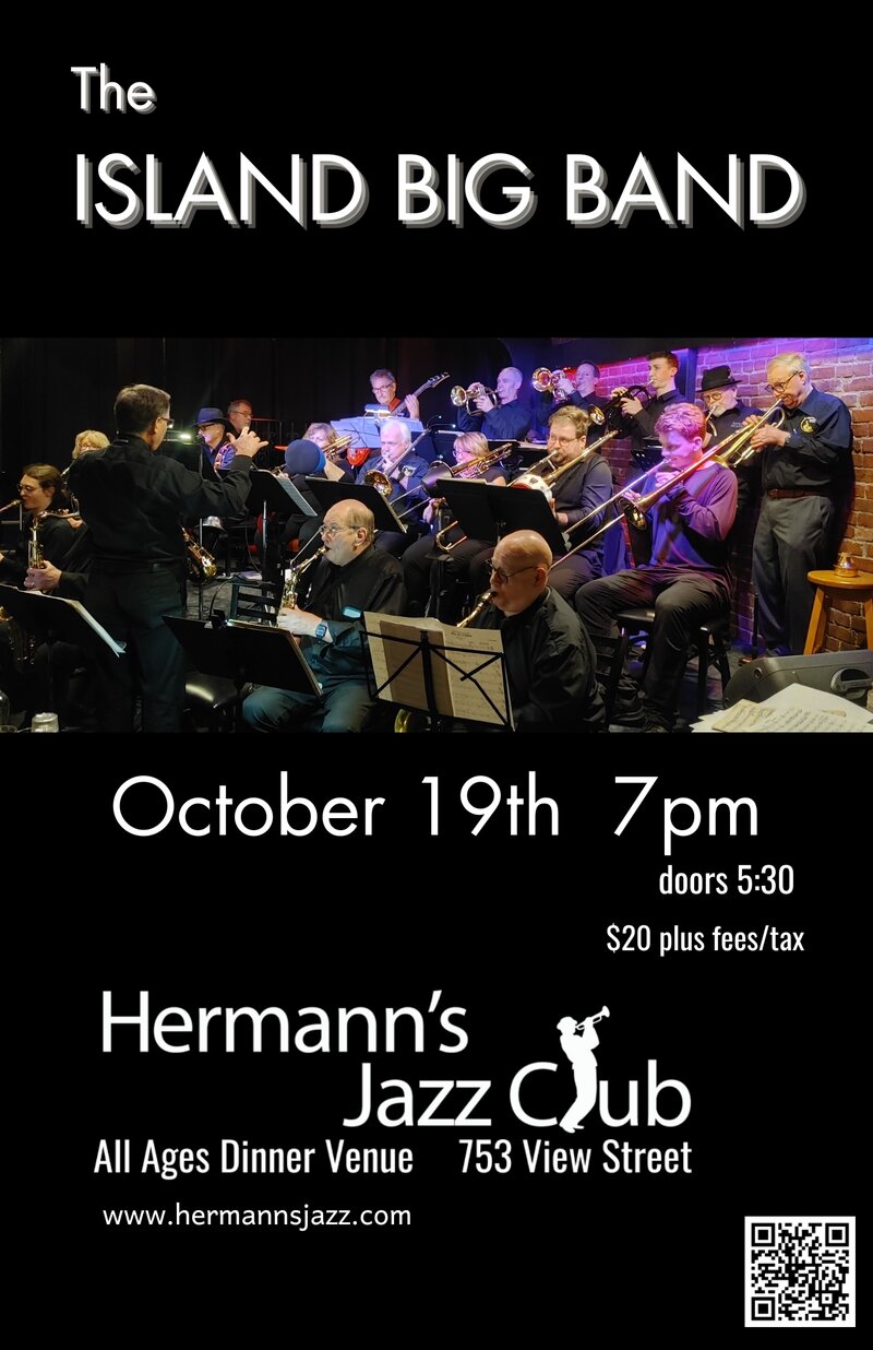 The Island Big Band - May 7th @ Hermann's Jazz Club