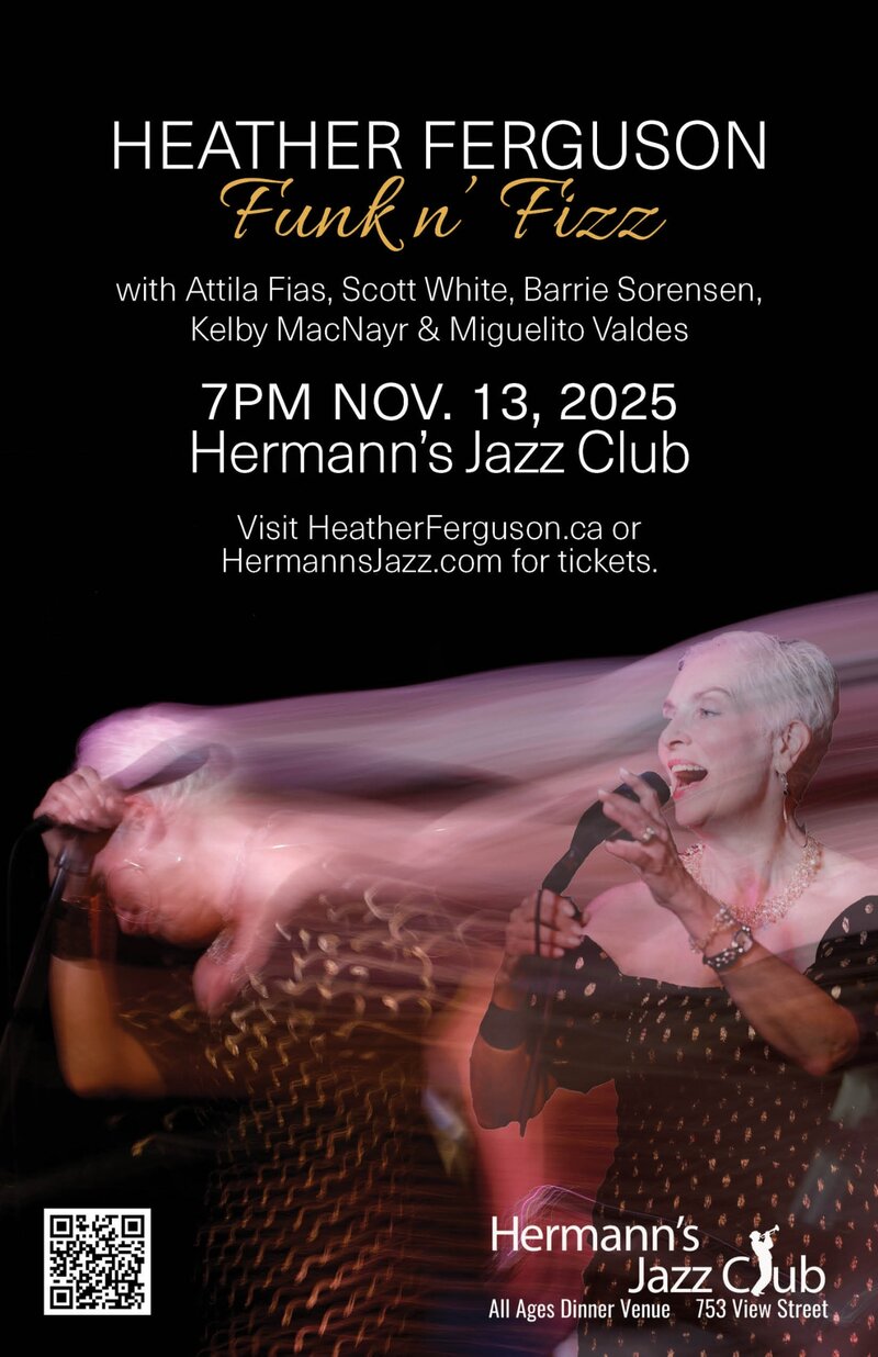 Heather Ferguson | Funk 'n' Fizz - May 7th @ Hermann's Jazz Club