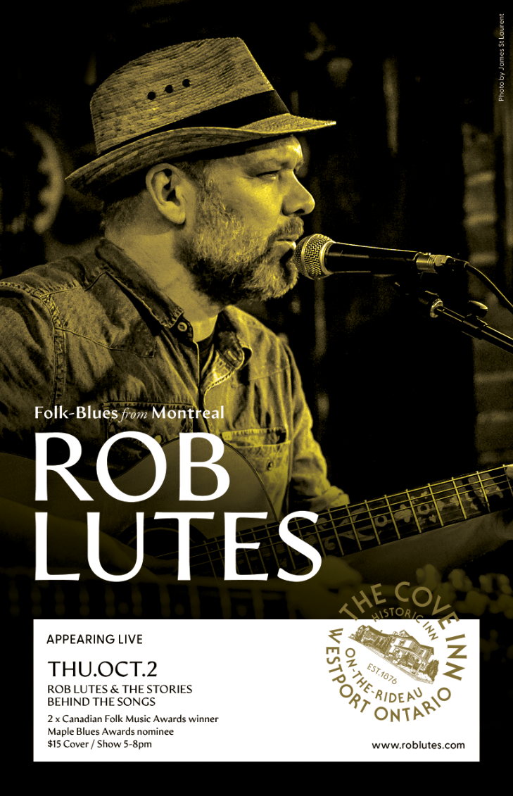Original Thursdays: Rob Lutes & The History of Music Workshop - May 14th @ The Cove Inn