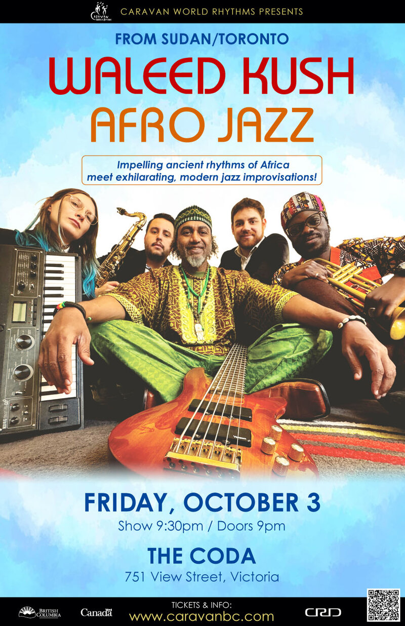 Waleed Kush Afro-Jazz @ The Coda, 751 View St. - Oct 03, 2025
