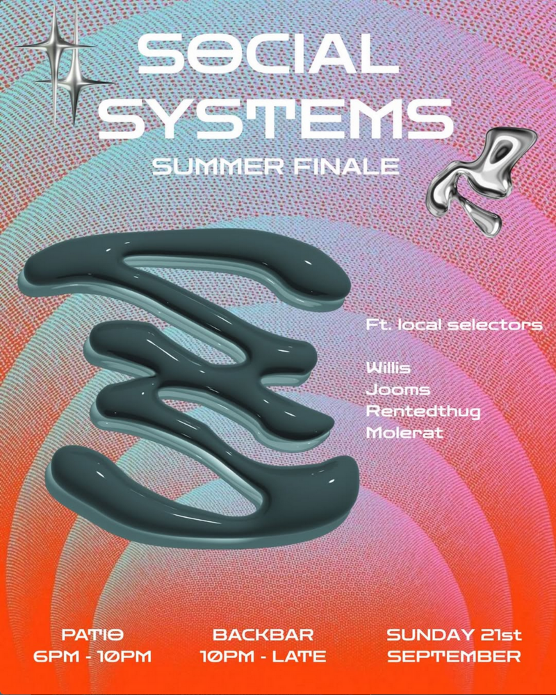 Social Systems Summer Finale - May 15th @ The Rose and Crown (Banff)