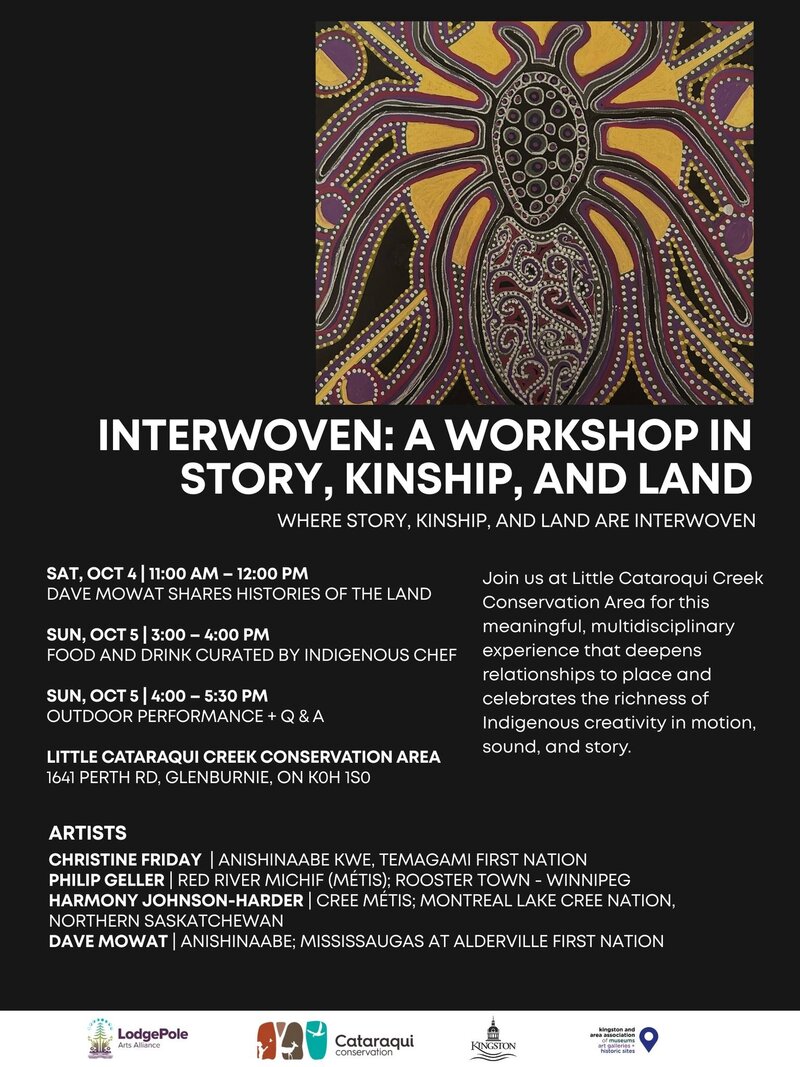 Interwoven: A Workshop in Story, Kinship, and Land - May 8th @ Little Cataraqui Creek Conservation Area