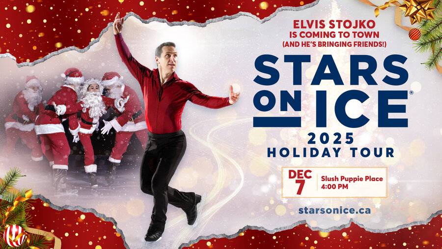 Elvis Stojko and friends are coming to Kingston on December 7 for a special holiday-themed Stars On Ice tour