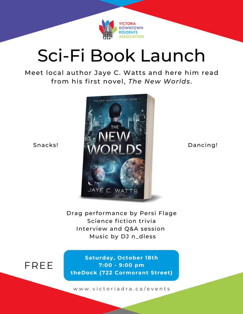 Sci-Fi Book Launch - May 14th @ The Dock