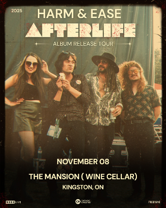 Harm & Ease: Afterlife Album Release Tour - May 5th @ The Mansion