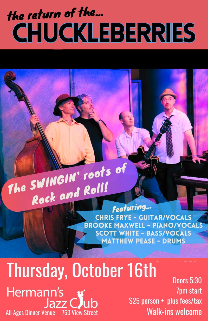The Chuckleberries - May 7th @ Hermann's Jazz Club