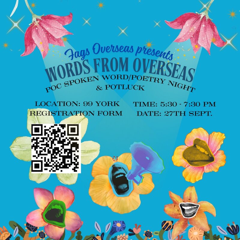 Words from Overseas - May 6th @ Kingston Community House at 99 York St.
