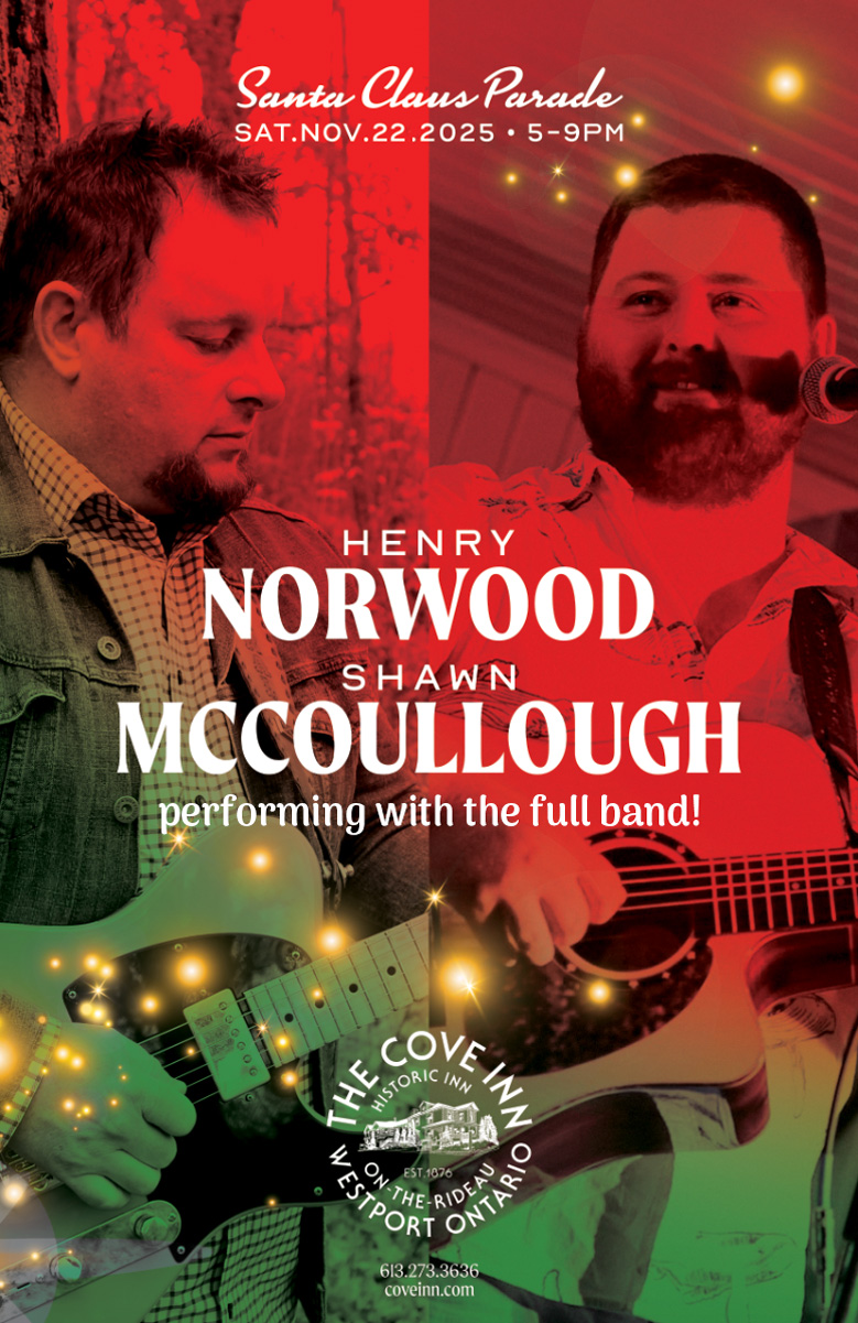 Santa Claus Parade Hoedown with Henry Norwood & Shawn McCullough Band - May 9th @ The Cove Inn