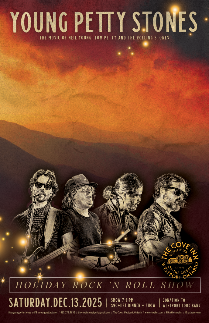 Holiday Rock Show with Young Petty Stones - May 6th @ The Cove Inn