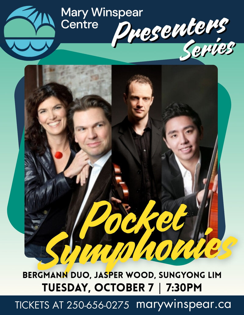 Pocket Symphonies - May 6th @ Mary Winspear Centre