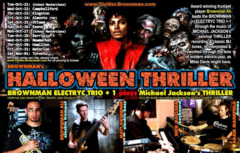Brownman's HALLOWEEN THRILLER @ The Club at the R.C.H.A. - Oct 23, 2025
