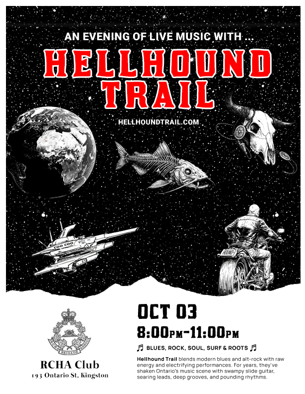 Hellhound Trail - May 6th @ The Club at the R.C.H.A.