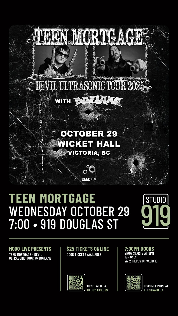 Teen Mortgage Devil Ultrasonic Tour - May 5th @ Studio 919