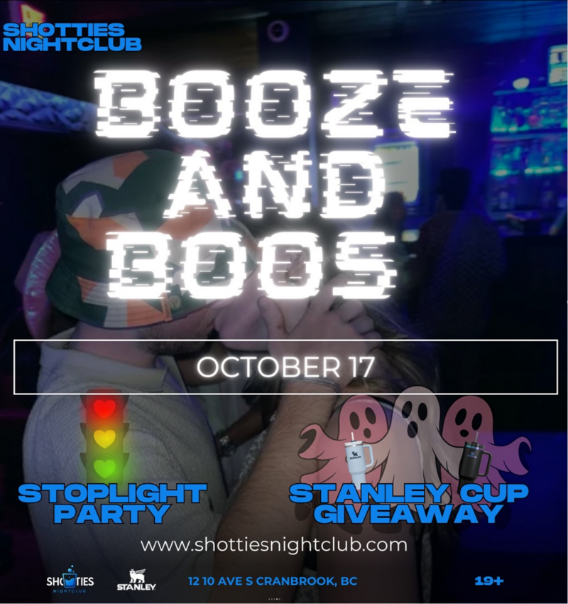 BOOZE + BOOS (STOPLIGHT PARTY) - May 6th @ Shotties Nightclub
