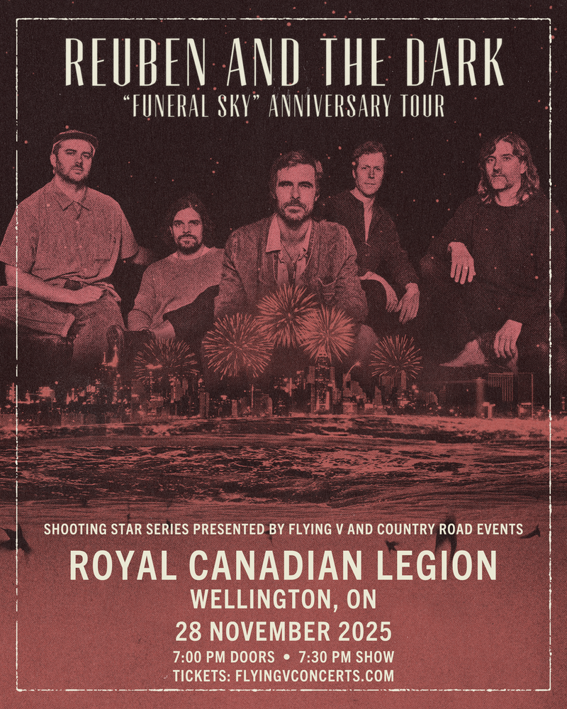 Reuben and The Dark @ Royal Canadian Legion Branch 160 Nov 28 2025 - May 6th @ Royal Canadian Legion Branch 160