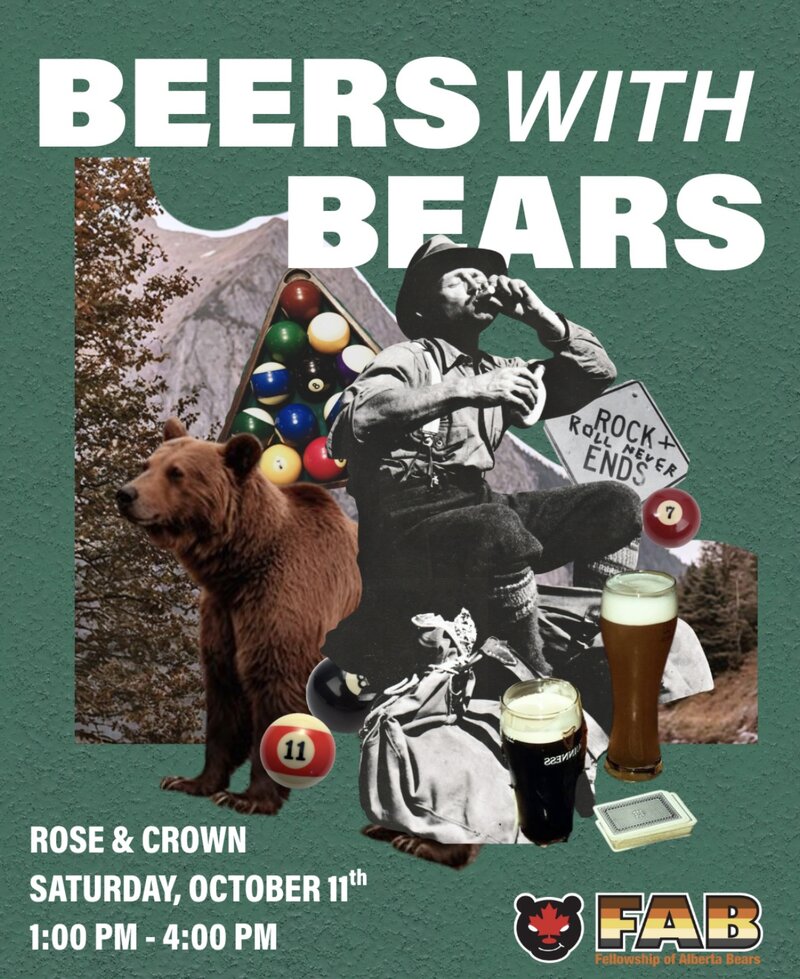 Beers, Bears, & Billiards! 🎱 - Jun 13th @ The Rose and Crown (Banff)
