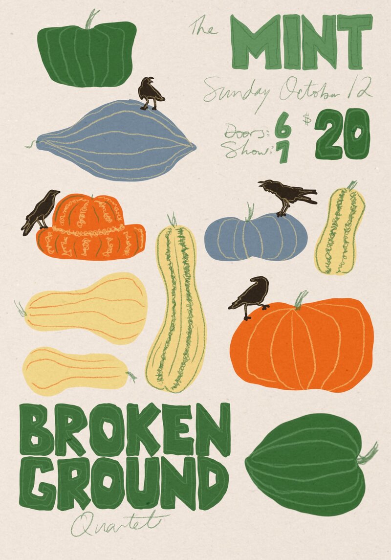 Broken Ground Quartet: Live @ the Mint @ The Mint - Oct 12, 2025