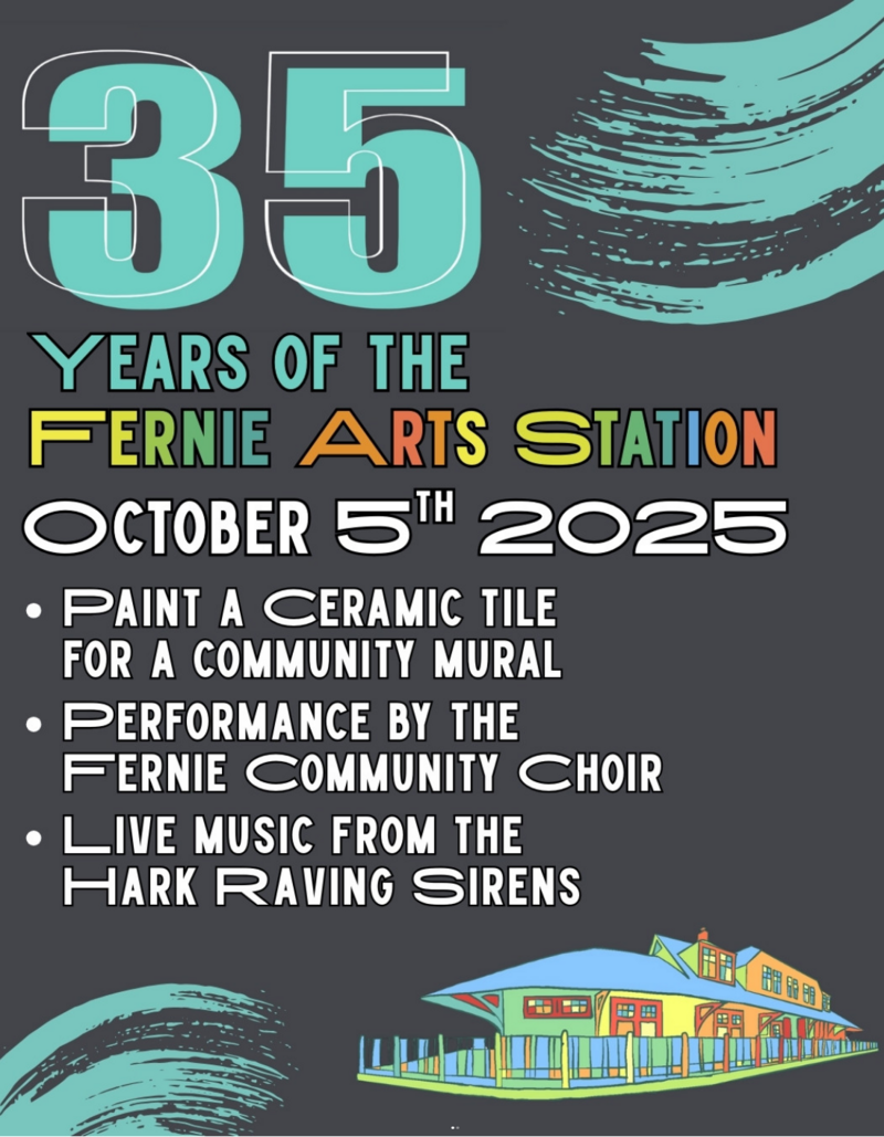 35 Years of the Fernie Arts Station - May 6th @ The Arts Station
