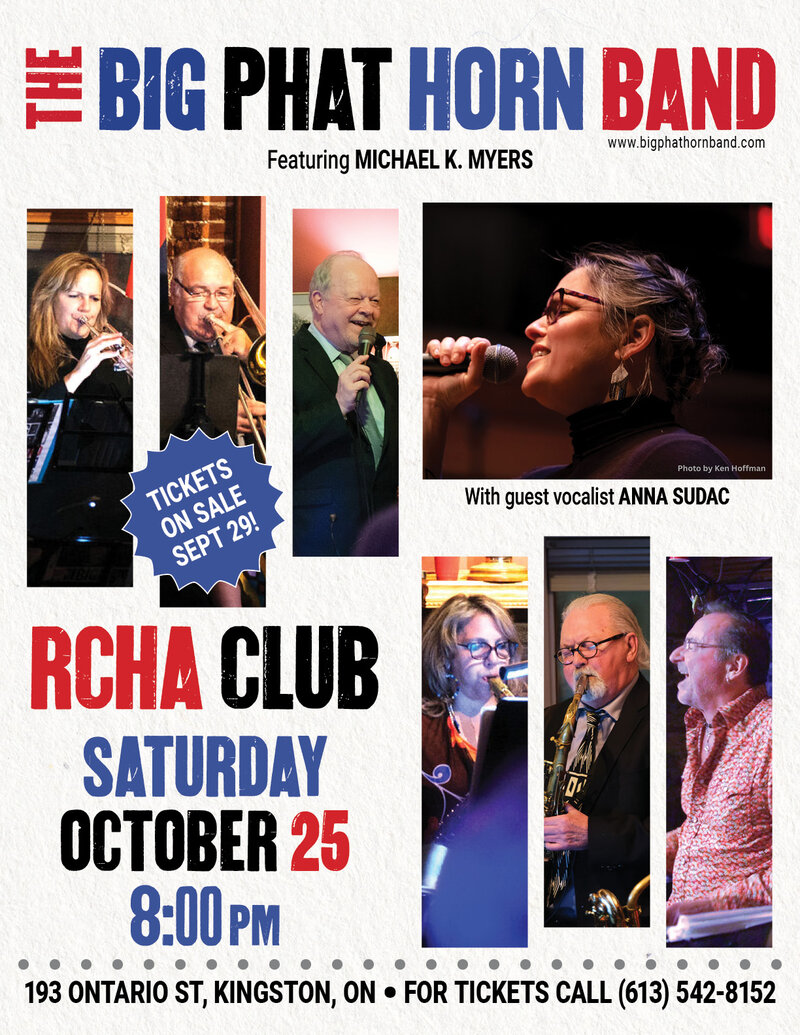 Big Phat Horn Band - May 5th @ The Club at the R.C.H.A.