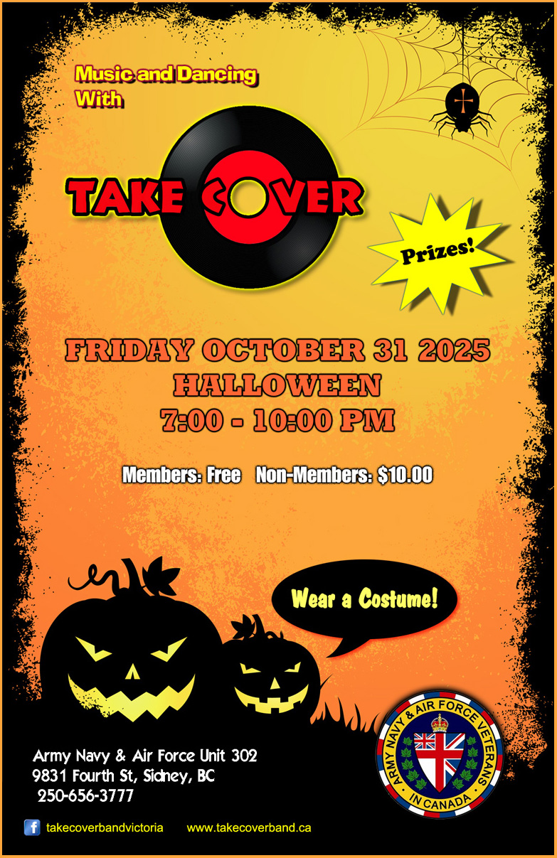 Halloween Costume Dance - May 16th @ ANAVETS Club 302