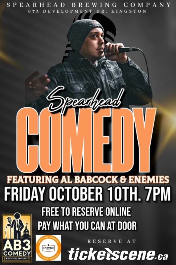 Comedy Night: Al Babcock & Enemies @ Spearhead Brewery Oct 10 2025 - Jun 5th @ Spearhead Brewery