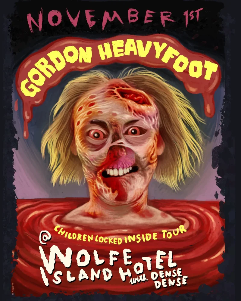 Gordon Heavyfoot, Dense Dense @ Hotel Wolfe Island Nov 1 2025 - Jun 5th @ Hotel Wolfe Island