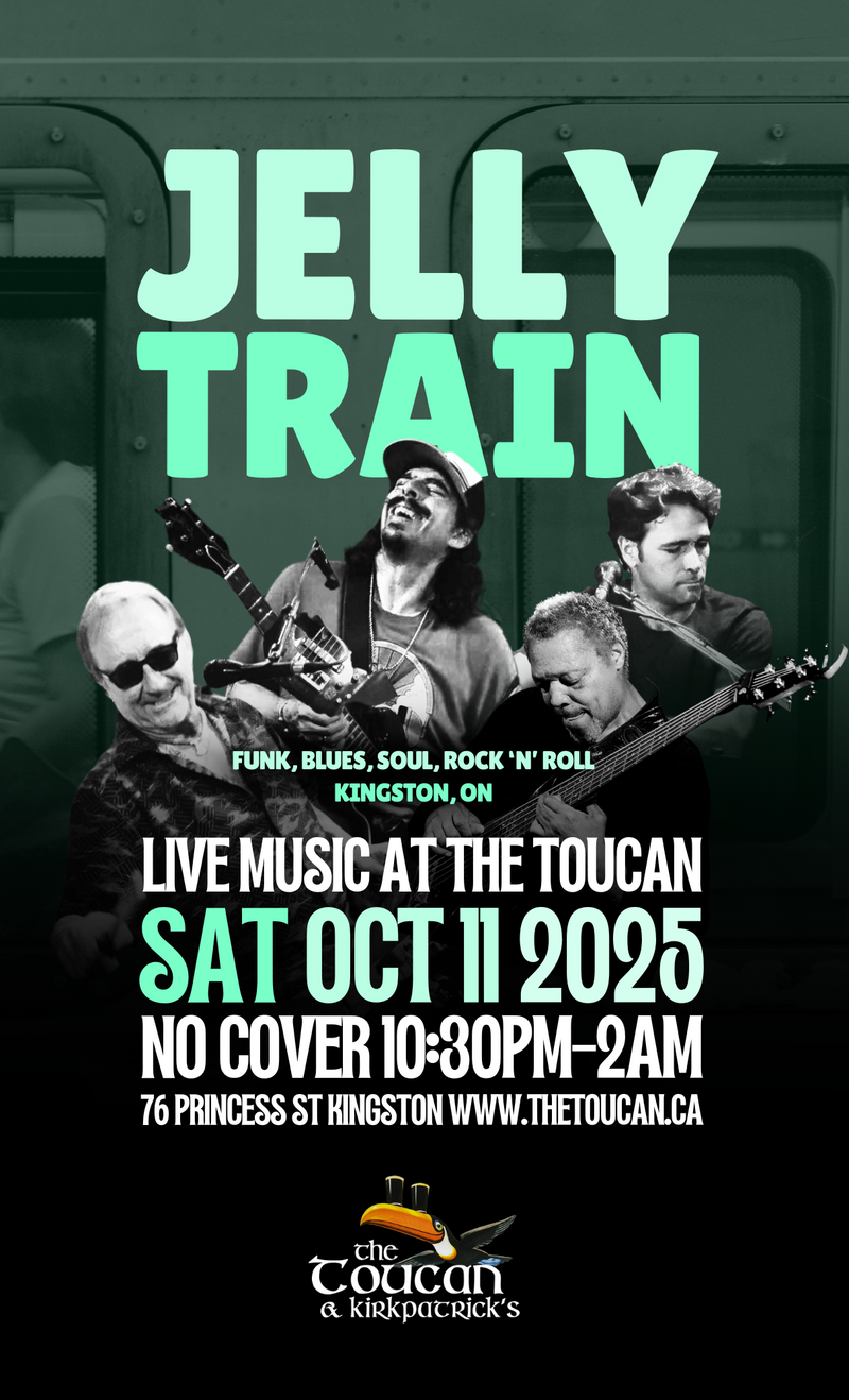 Jelly Train @ The Toucan Oct 11 2025 - Jun 12th @ The Toucan