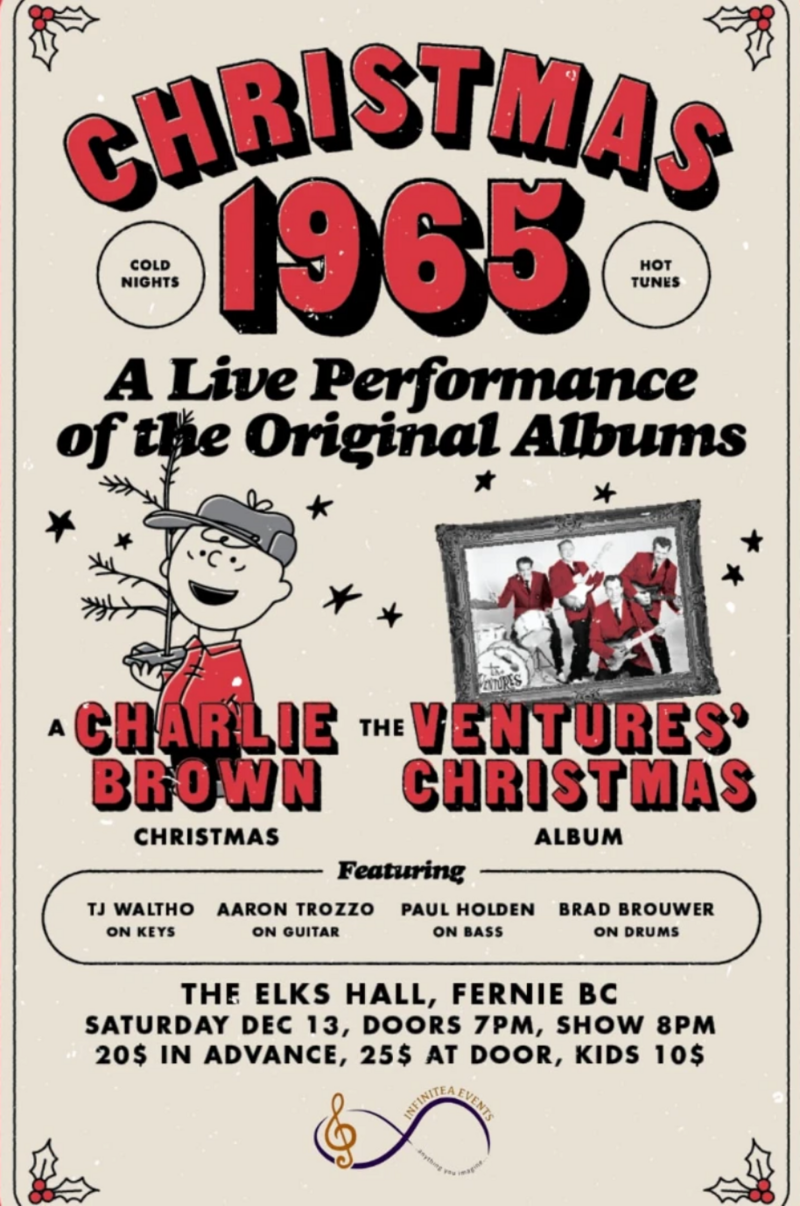 Charlie Brown's Christmas 1965 - May 25th @ Elks Hall