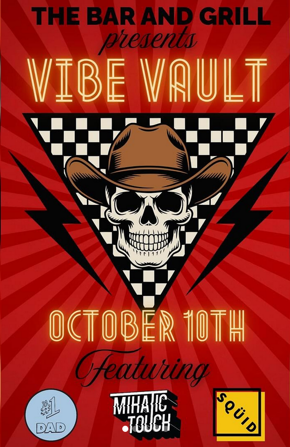 Vibe Vault: October Edition @ The Bar and Grill - Oct 10, 2025