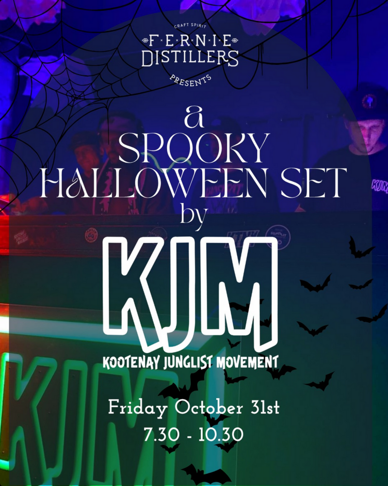 A Spooky Halloween Set - Apr 30th @ Fernie Distillers