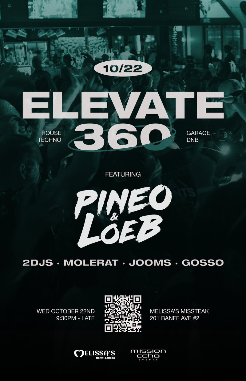 Elevate 360 with Pineo & Loeb - May 12th @ Melissa's Missteak